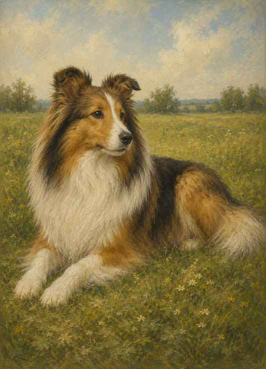 Custom Oil Pet Portrait
