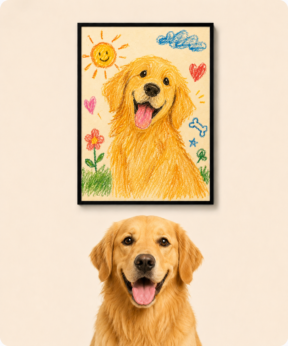 Cartoon Pet Portrait