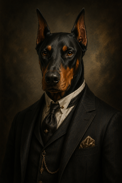 The Boss Custom Pet Portrait