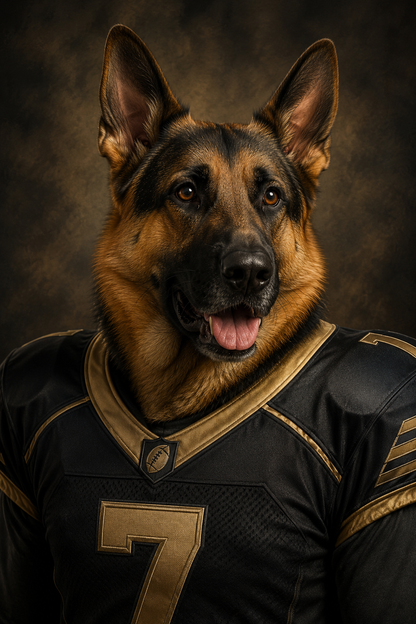 The Champion Custom Pet Portrait