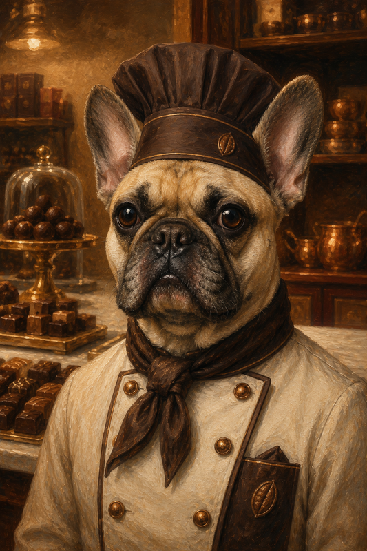 The Chocolatier Custom Pet Portrait