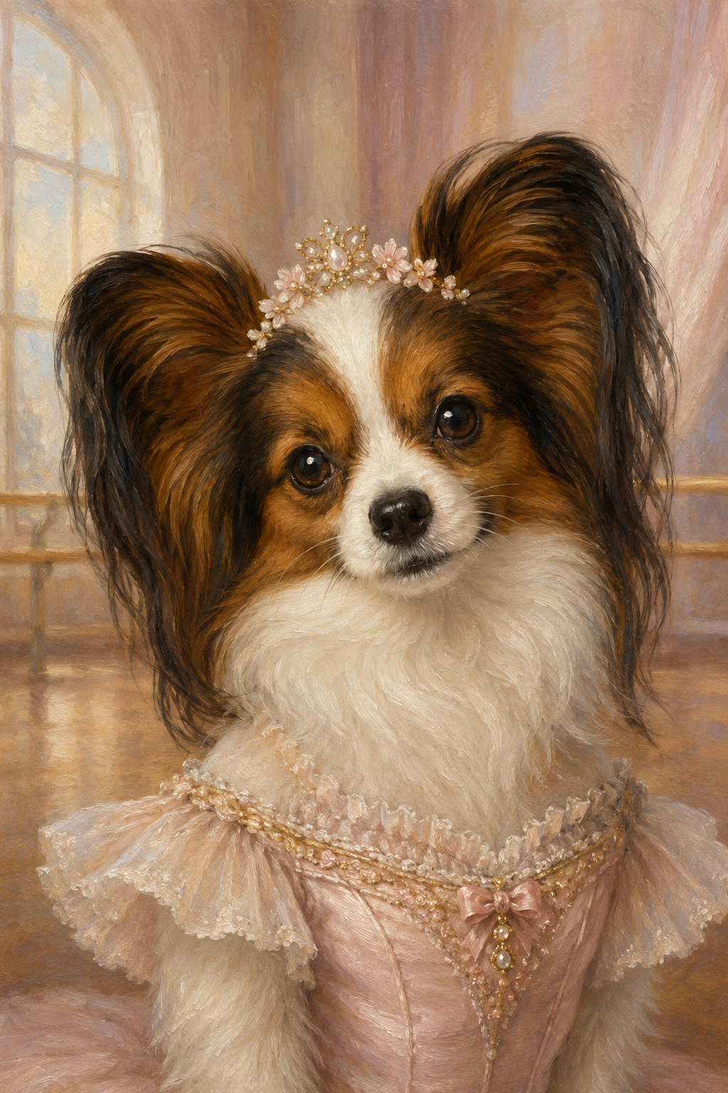 The Ballet Dancer Custom Pet Portrait
