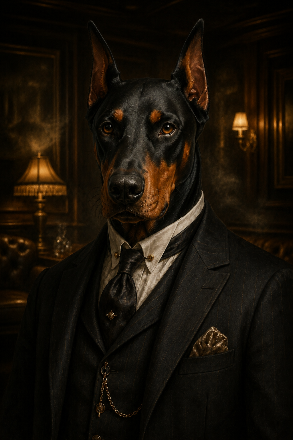 The Boss Custom Pet Portrait