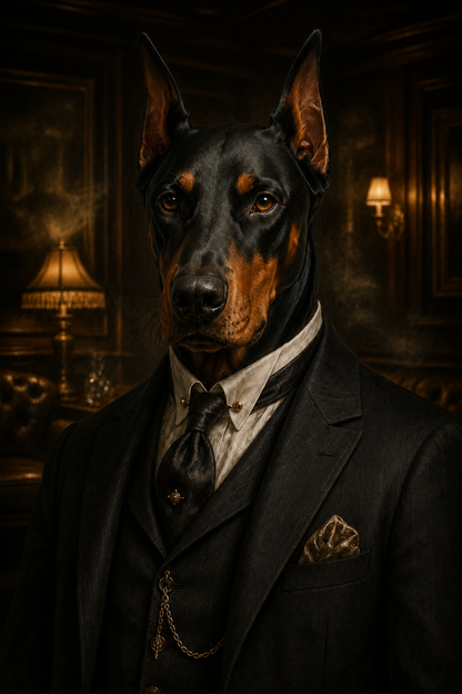 The Boss Custom Pet Portrait