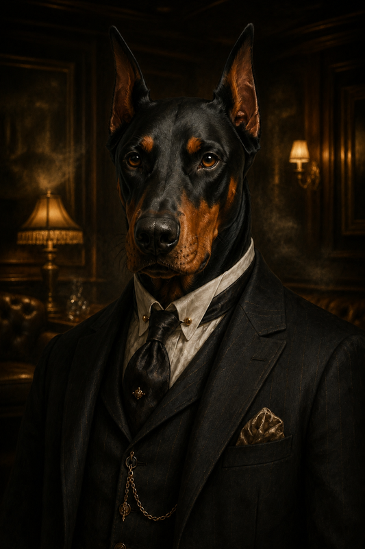 The Boss Custom Pet Portrait