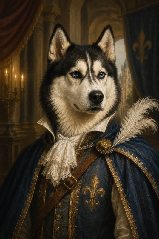 The Musketeer Custom Pet Portrait