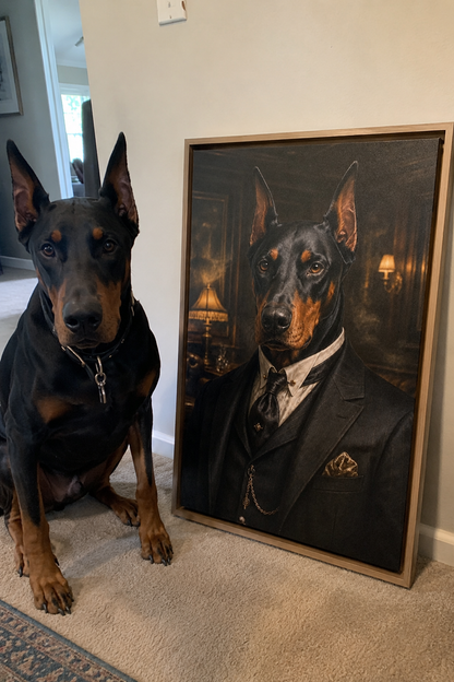 The Astronaut Custom Pet Portrait
